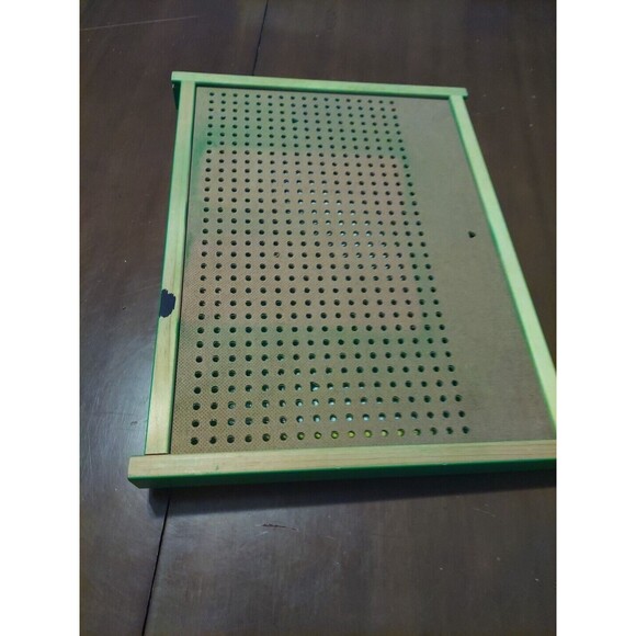 Playskool Chalk Board magnetic dry erase board vintage learning homeschool HTF - Picture 10 of 11